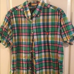 Large Men’s U.S. Polo Short Sleeve Button-down